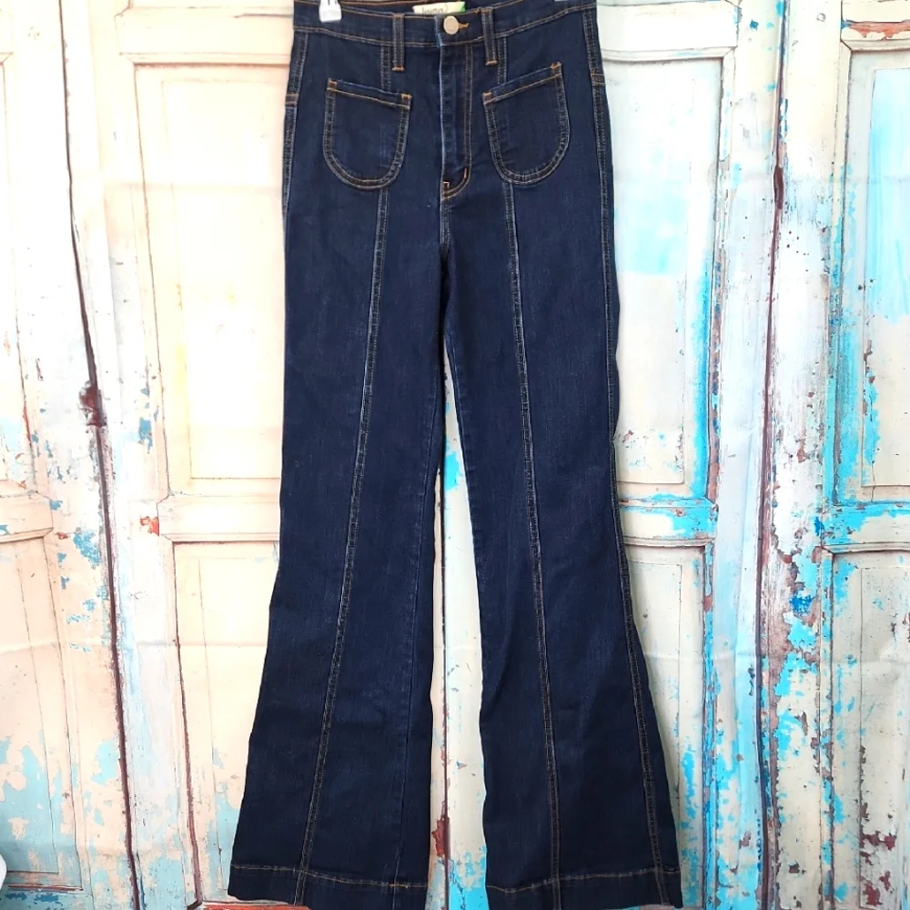 Fervour High Rise Flared Denim‎ Jeans